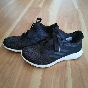 Adidas Women's Black and Gray Athletic sneakers